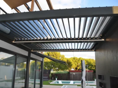 Pergola Impermeable (Lona tensada y Bioclimaticas)